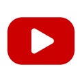 Video Player Button - vector